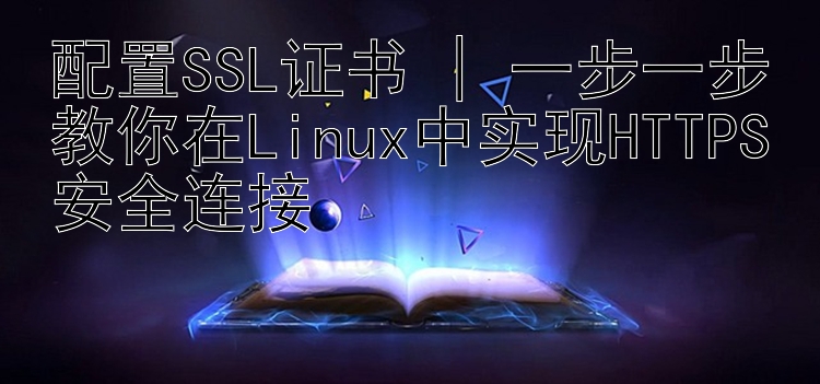 配置SSL证书 | 一步一步教你在Linux中实现HTTPS安全连接