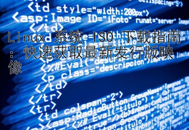 Linux 系统 ISO 下载指南：快速获取最新发行版映像