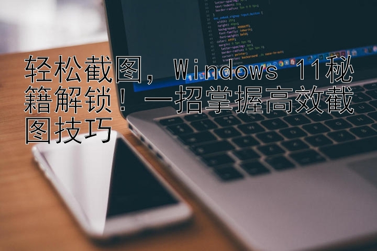 轻松截图，Windows 11秘籍解锁！一招掌握高效截图技巧