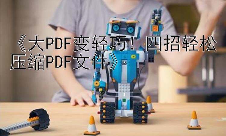 《大PDF变轻巧！四招轻松压缩PDF文件》